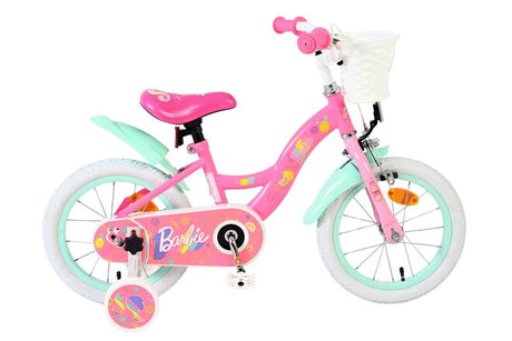 Barbie børnecykel - piger - 14 tommer - pink