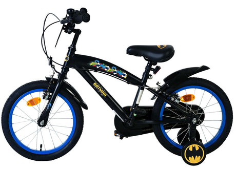 Batman børnecykel - drenge - 16 tommer - sort - 2 håndbremser