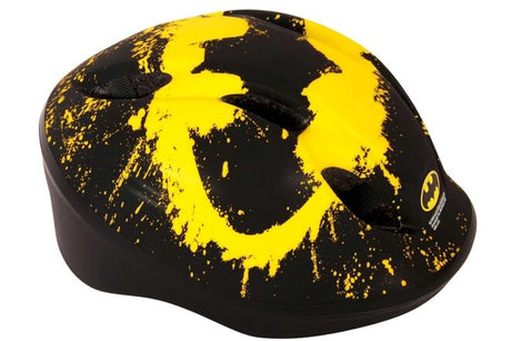 Skate cykelhjelm Batman Junigoud 52-56 cm sort gul