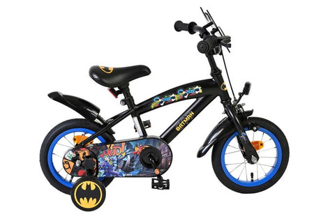 Batman børnecykel - drenge - 12 tommer - sort