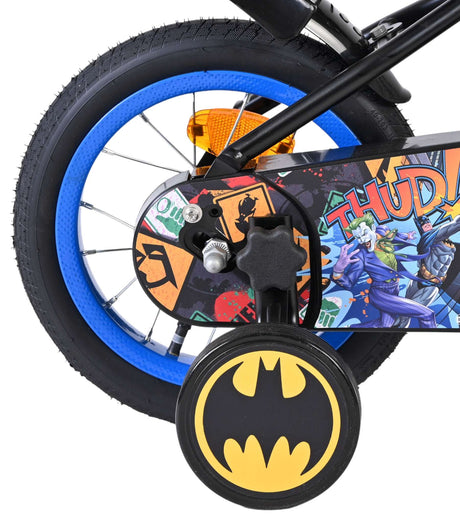 Batman børnecykel - drenge - 12 tommer - sort
