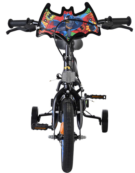 Batman børnecykel - drenge - 12 tommer - sort - to håndbremser