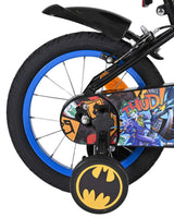 Batman børnecykel - drenge - 14 tommer - sort - to håndbremser