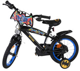 Batman børnecykel - drenge - 14 tommer - sort - to håndbremser