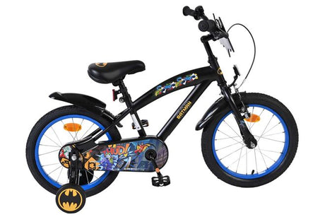 Batman børnecykel - drenge - 16 tommer - sort