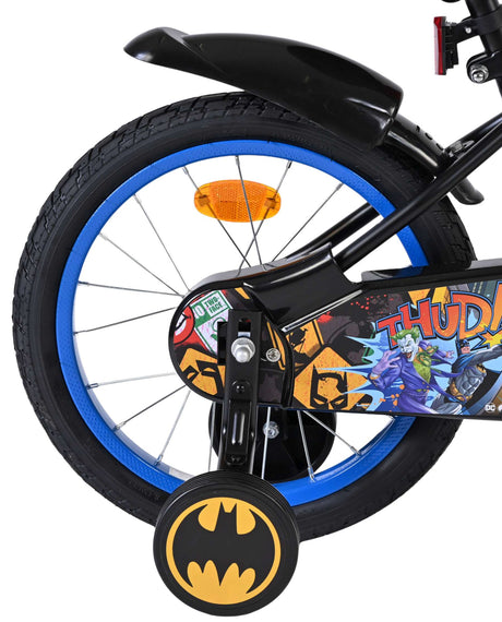 Batman børnecykel - drenge - 16 tommer - sort