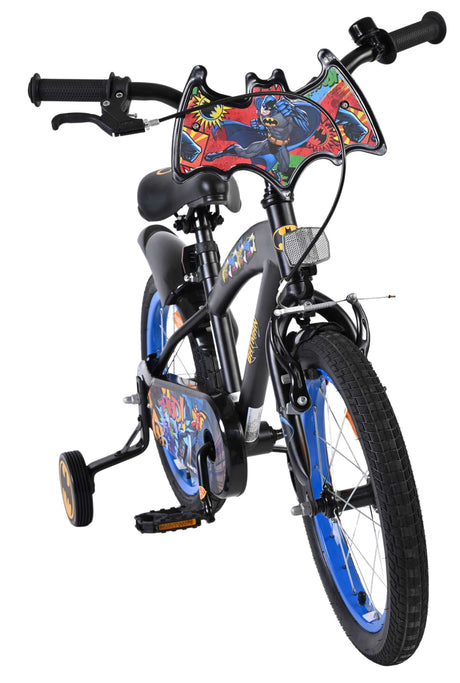 Batman børnecykel - drenge - 16 tommer - sort