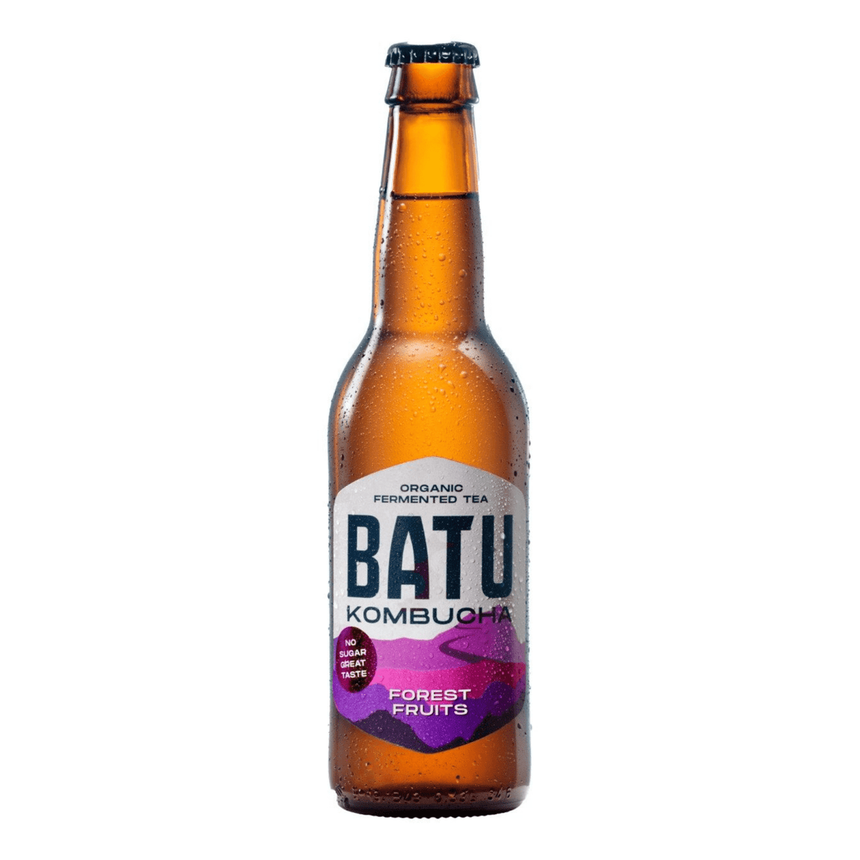 Batu kombucha skovfrugt (12x 330 ml)
