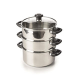 Beka polo damper med glaslåg 24cm