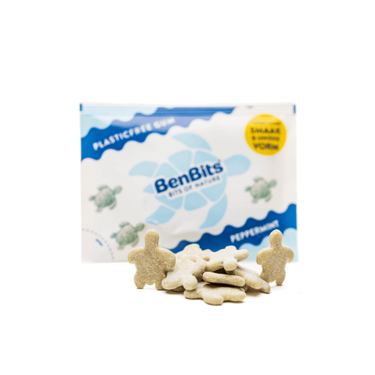 Benbits kauwgom peppermint doosje (20x 18g)