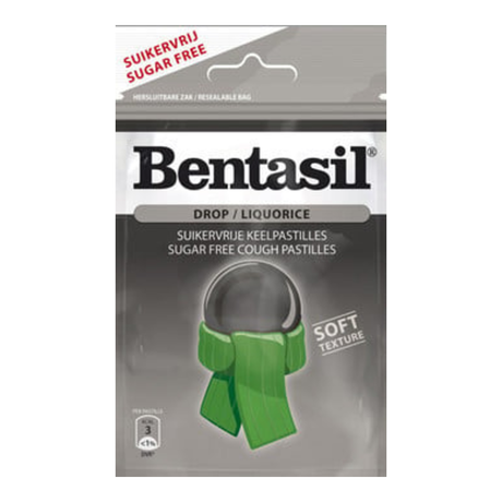 Bentasil lakrids sort (12x 32gr)