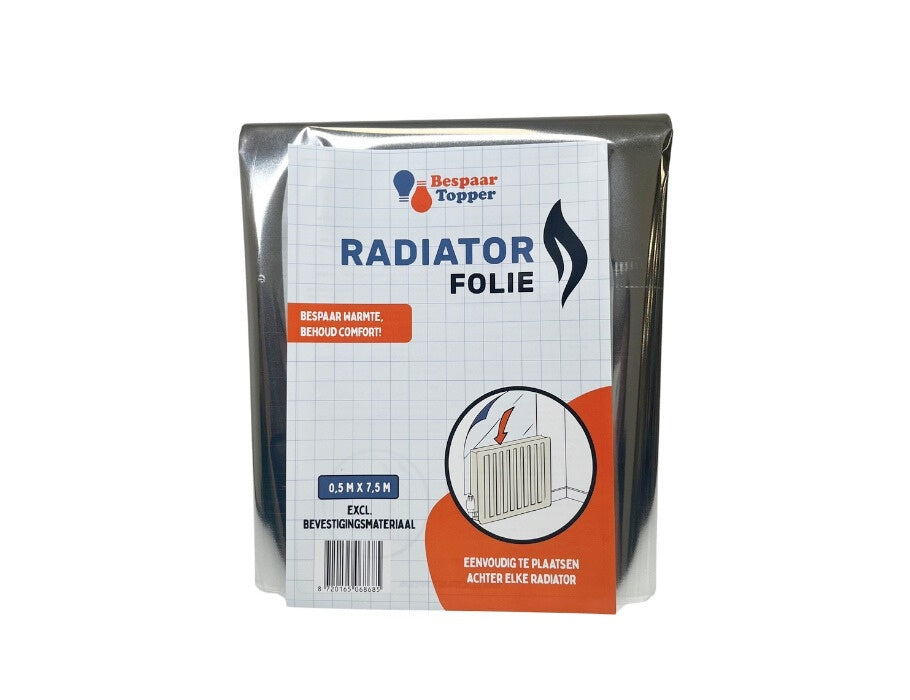 Besparende topper radiatorfolie - 0,5 x 7,5 m