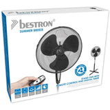 Bestron ASV45ZR Statiefventilator med fjernbetjening og