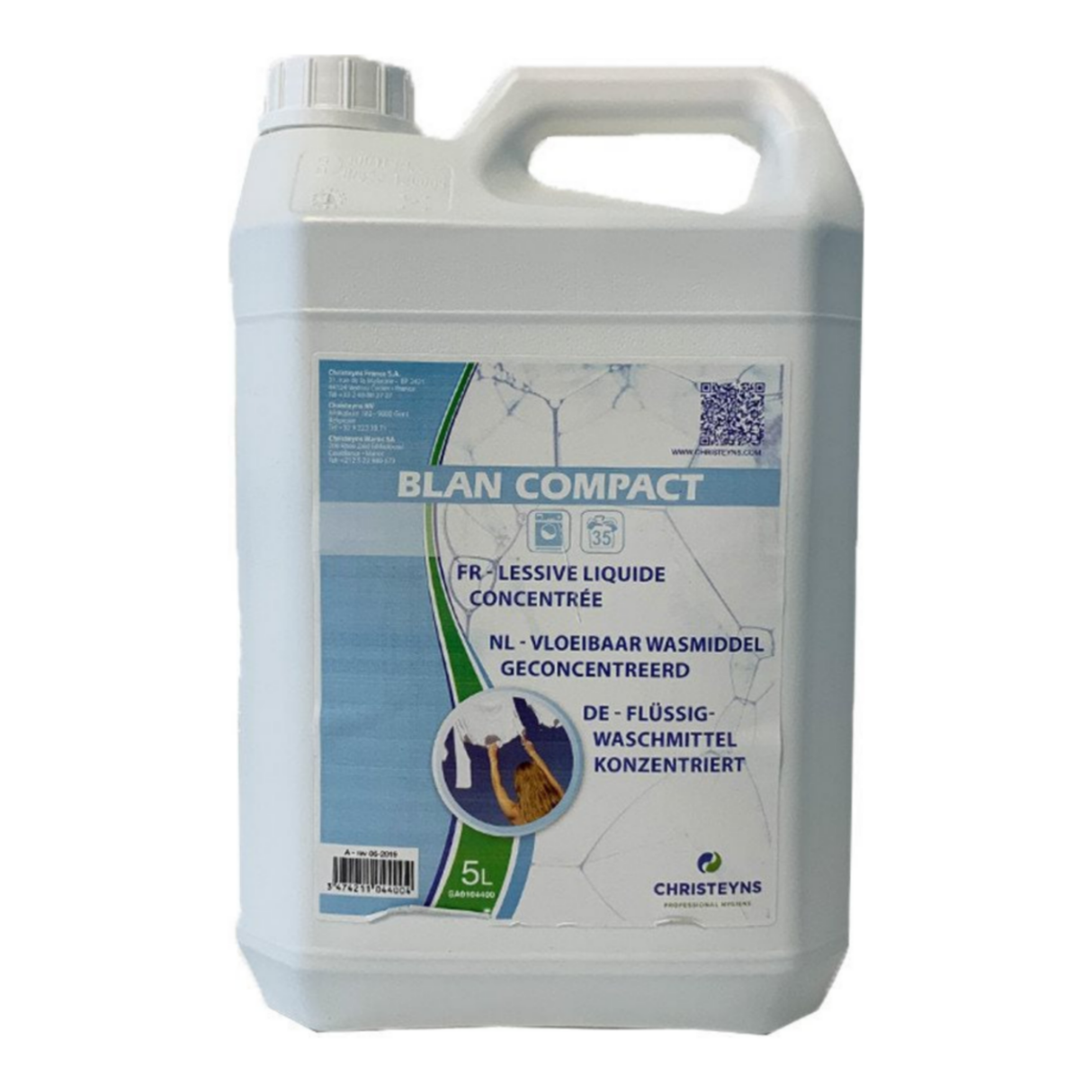 Blan kompakt flydende opvaskemiddel (5 liter)