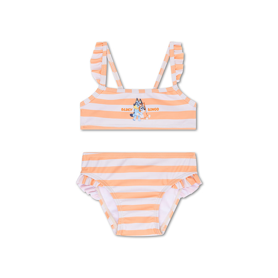 Bluey | orange uv-bikini til piger