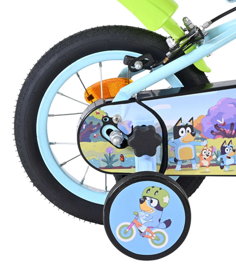Bluey børnecykel 12 tommer - lyseblå - to håndbremser