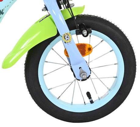 Bluey børnecykel 12 tommer - lyseblå - to håndbremser