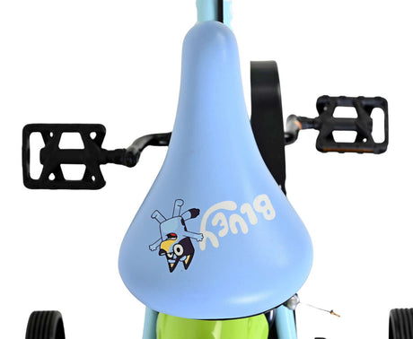 Bluey børnecykel 12 tommer - lyseblå - to håndbremser