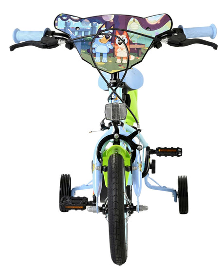 Bluey børnecykel 12 tommer - lyseblå - to håndbremser