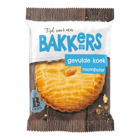 Boom roomboter gevulde koek mono (30x 100gr)