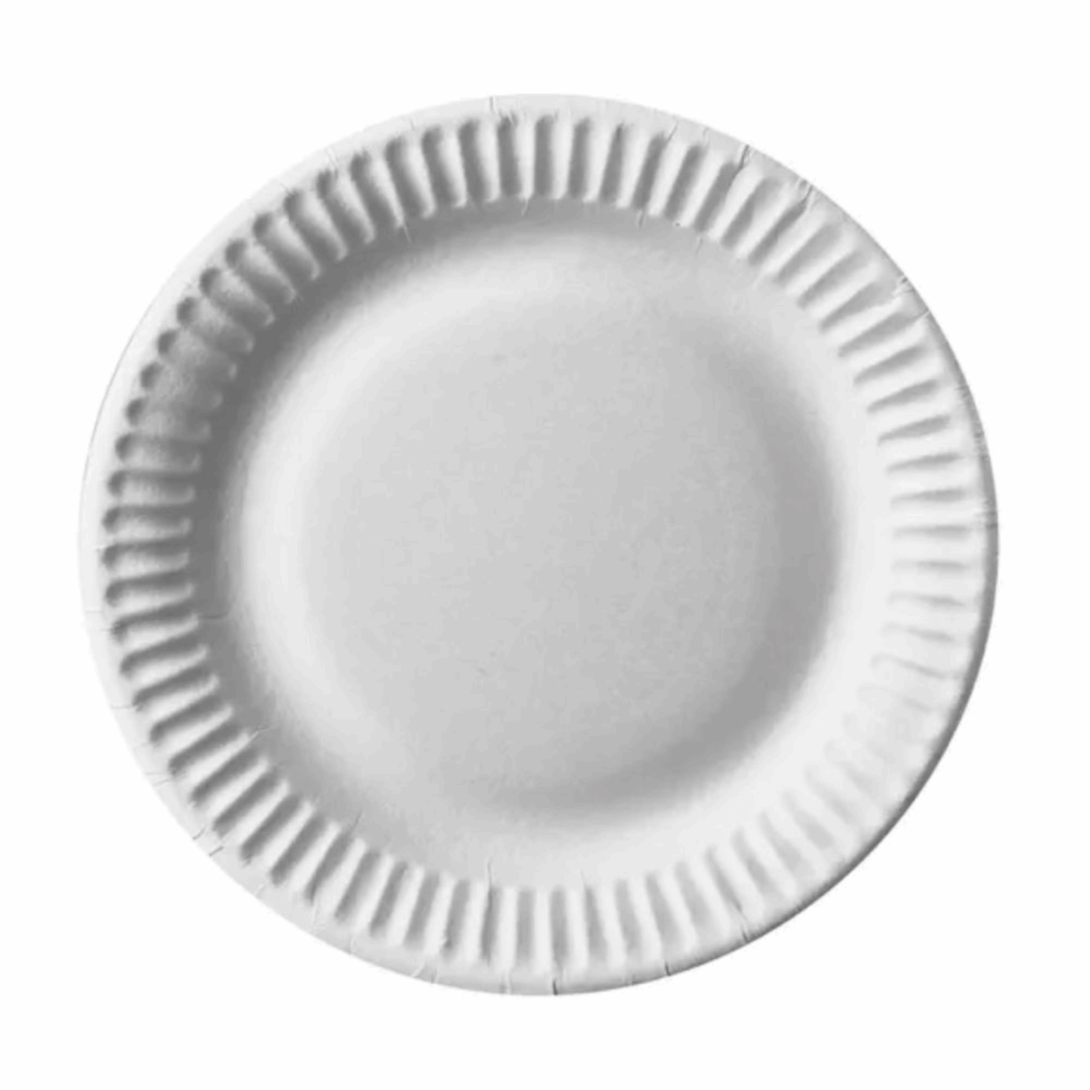 Papstar tallerkener rund karton hvid 15cm (100 stk.)