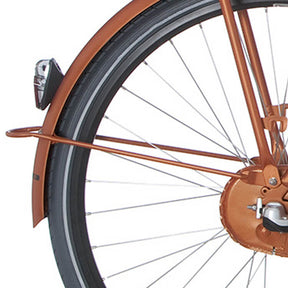 Cortina bagskærmsstang 28 u4 kobber mat