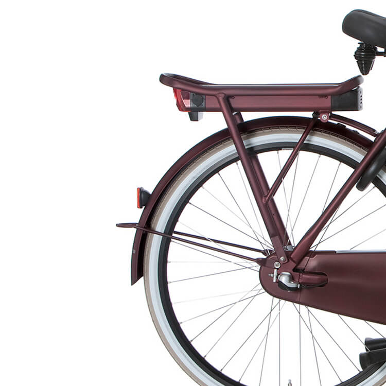 Cortina fender bag 28 E-U4 Teak Brown Matt