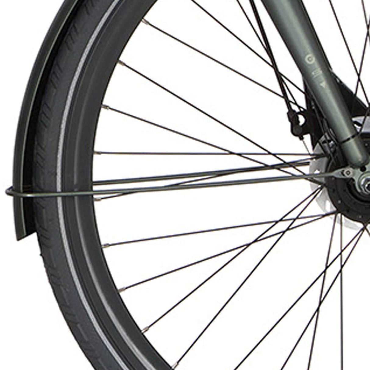 Cortina Fender Rod til 28 Speed Matt Titanic Green