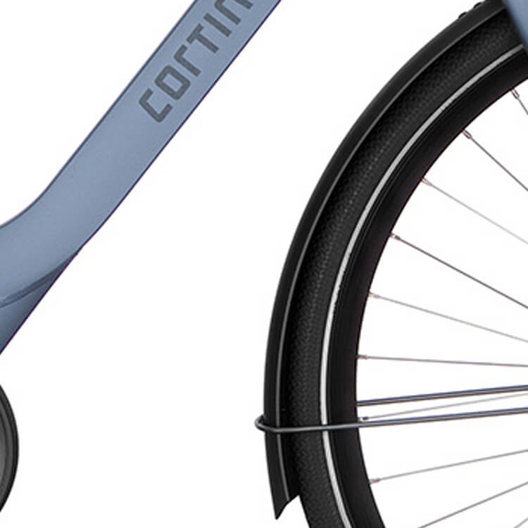 Cortina fender til 28 almindelige jet sorte matt