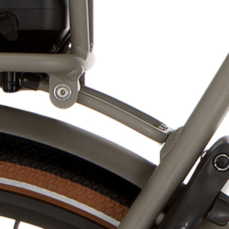 Cortina Achterdrager Bracket 110mm Bafang Quarz Gray Matt