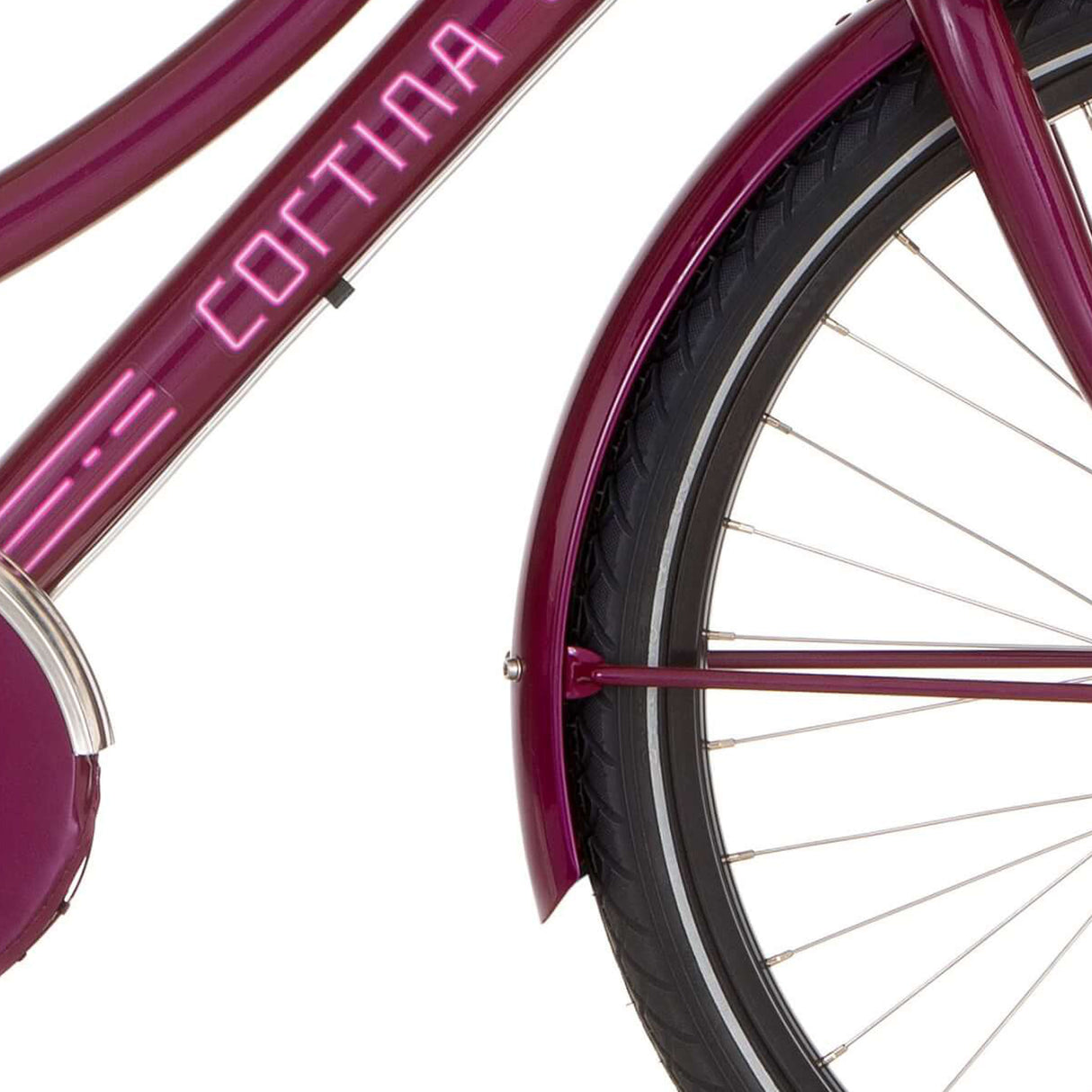 Cortina fender til 26 U4 Carmen Violet
