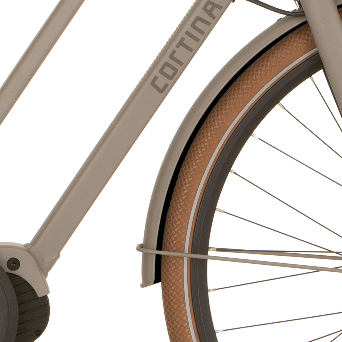 Cortina fender til 28 Foss Halva Gray Matt