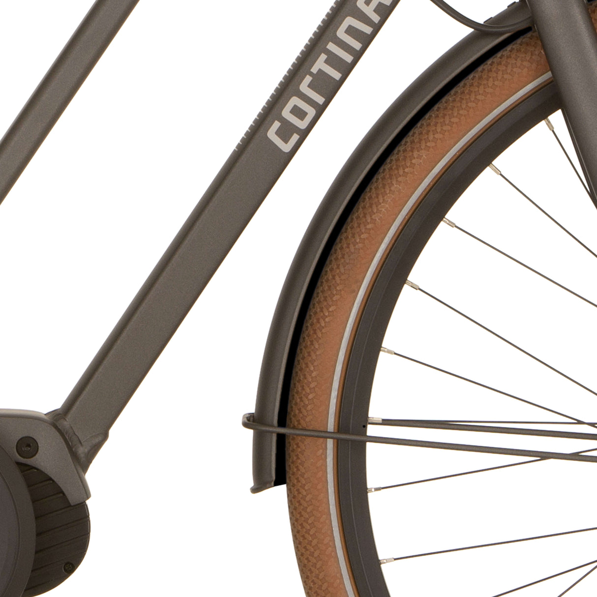 Cortina fender til 28 Foss Iron Black Matt