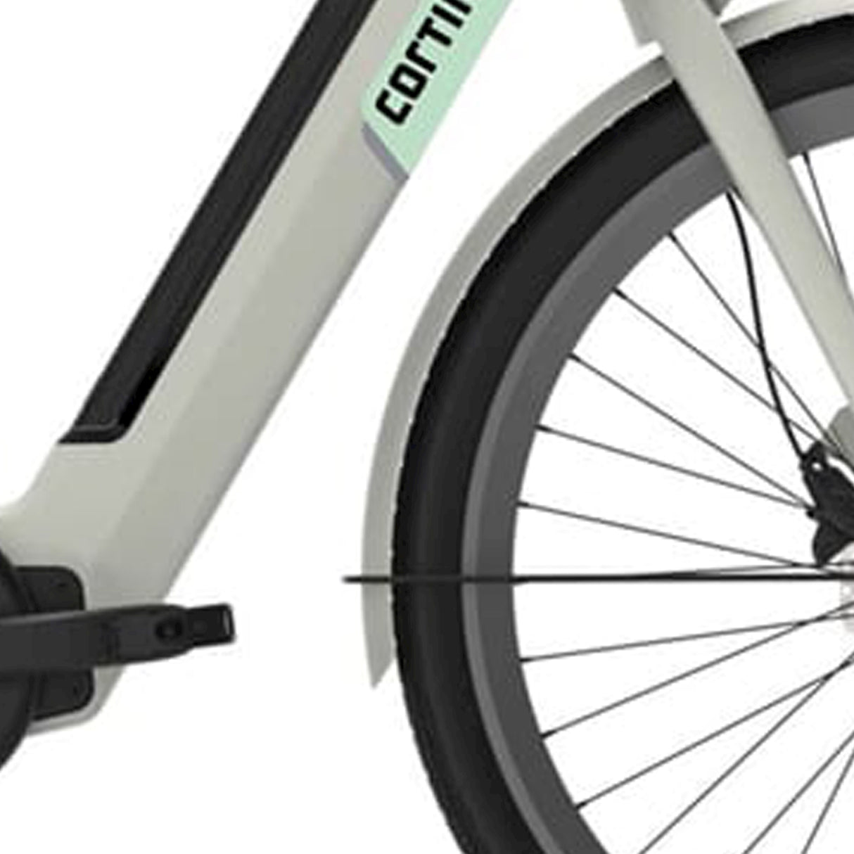 Cortina Fender til 28 E-Nite Metallic Silver Matt