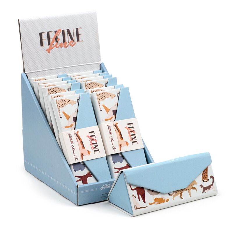 Feline fine cats foldbar solbrilleholder