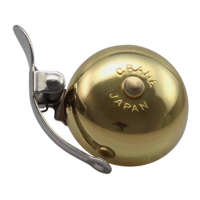 Kran mini suzu klokke (stålbånd) - guld