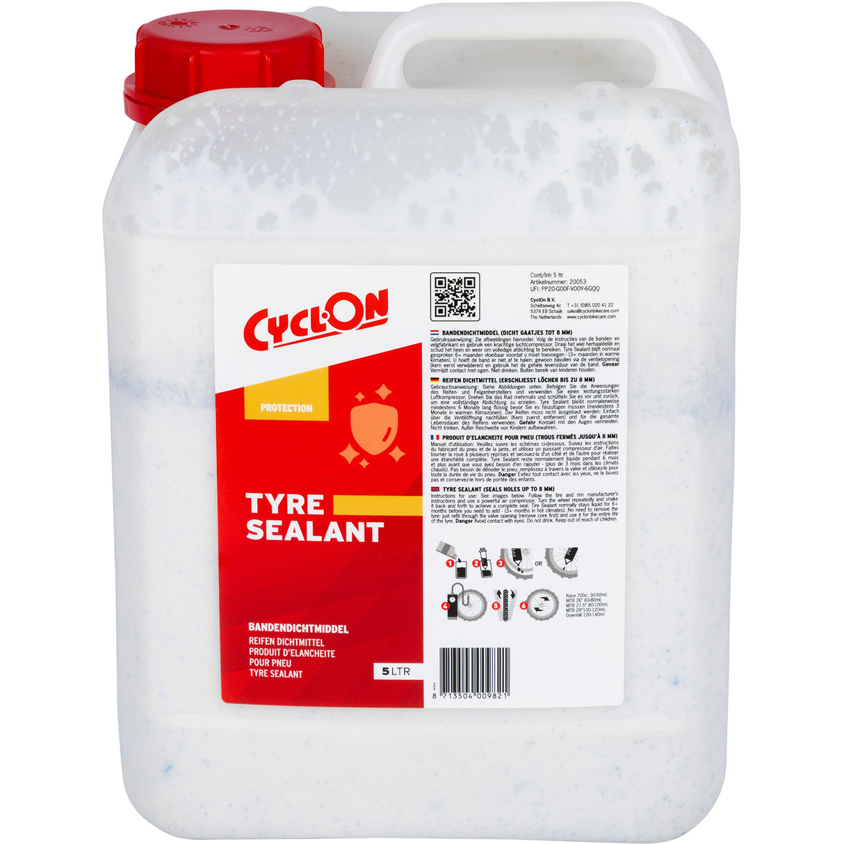 Cyclon Dæk fugemasse 5L