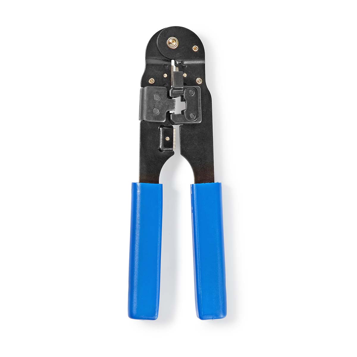Imp nedis krtang | cat5e cat6 cat6a | skære afisoleringstang | abs stål | blå - ccgb89500bu
