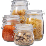 Excellent houseware voorraadpot glas set 4 stuks in doos