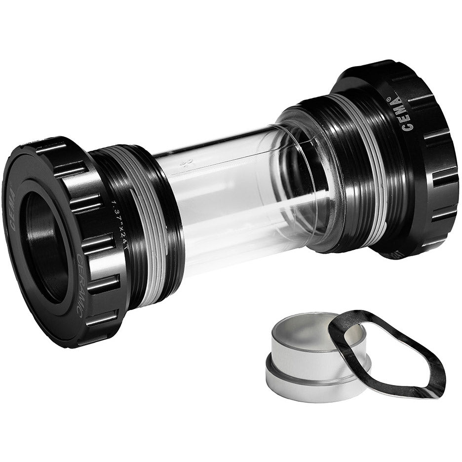 Cema bundbeslag BSA SRAM GXP SG3 belagt keramisk sort
