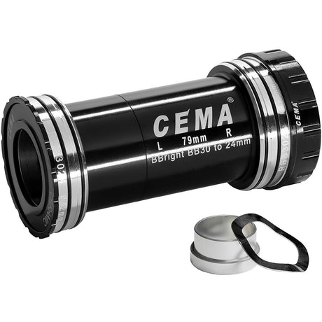 Cema bundbeslag bbright42 sram gxp sg3 belagt keramik sort
