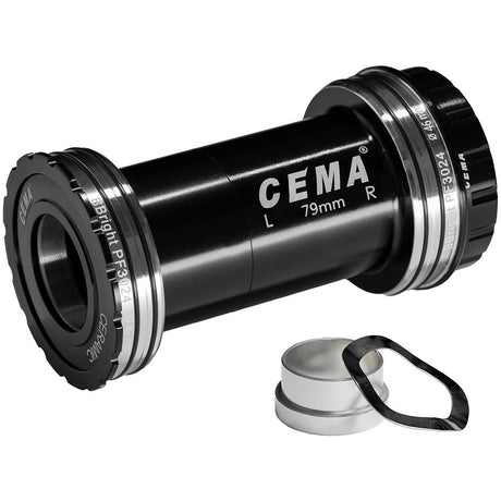 Cema bundbeslag bbright46 sram gxp sg3 coated keramik sort