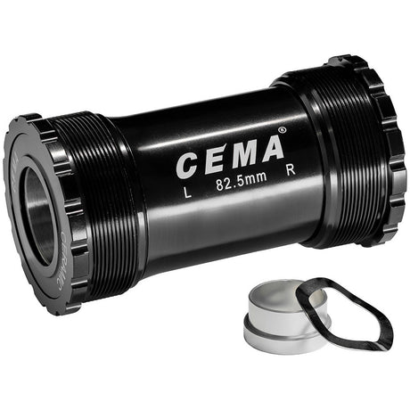 Cema bundbeslag T45 SRAM GXP SG3 belagt keramisk sort