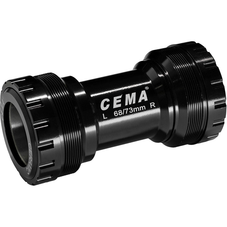 Cema bundbeslag T47 SRAM DUB SG3 belagt keramisk sort