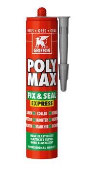 Griffon polymax fix tætning montering tætningssæt grå 425g