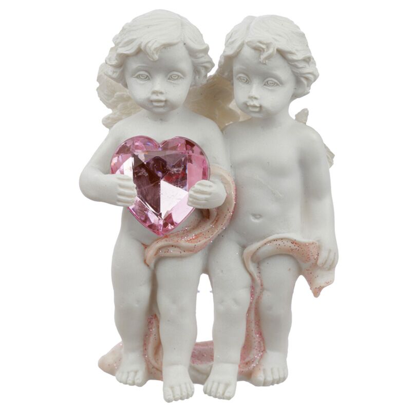 Himlens fred elsker evig kerubstatue