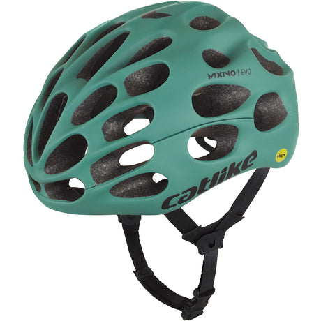 Kattelignende racerhjelm mixino evo mips størrelse m 55-57cm grøn
