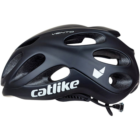 Kattelignende racerhjelm vento str. m 55-57cm sort mat