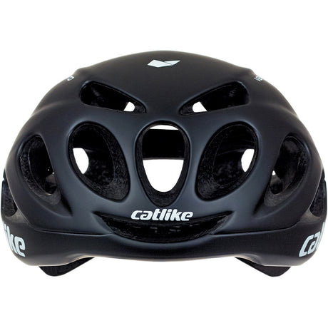 Kattelignende racerhjelm vento størrelse s 52-54cm sort mat