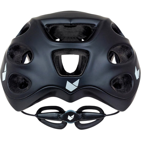 Kattelignende racerhjelm vento størrelse s 52-54cm sort mat